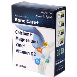 Sun Nutrition’s Bone Care+ Tablets – Calcium, Magnesium, Zinc & Vitamin D3 (30 Tablets)